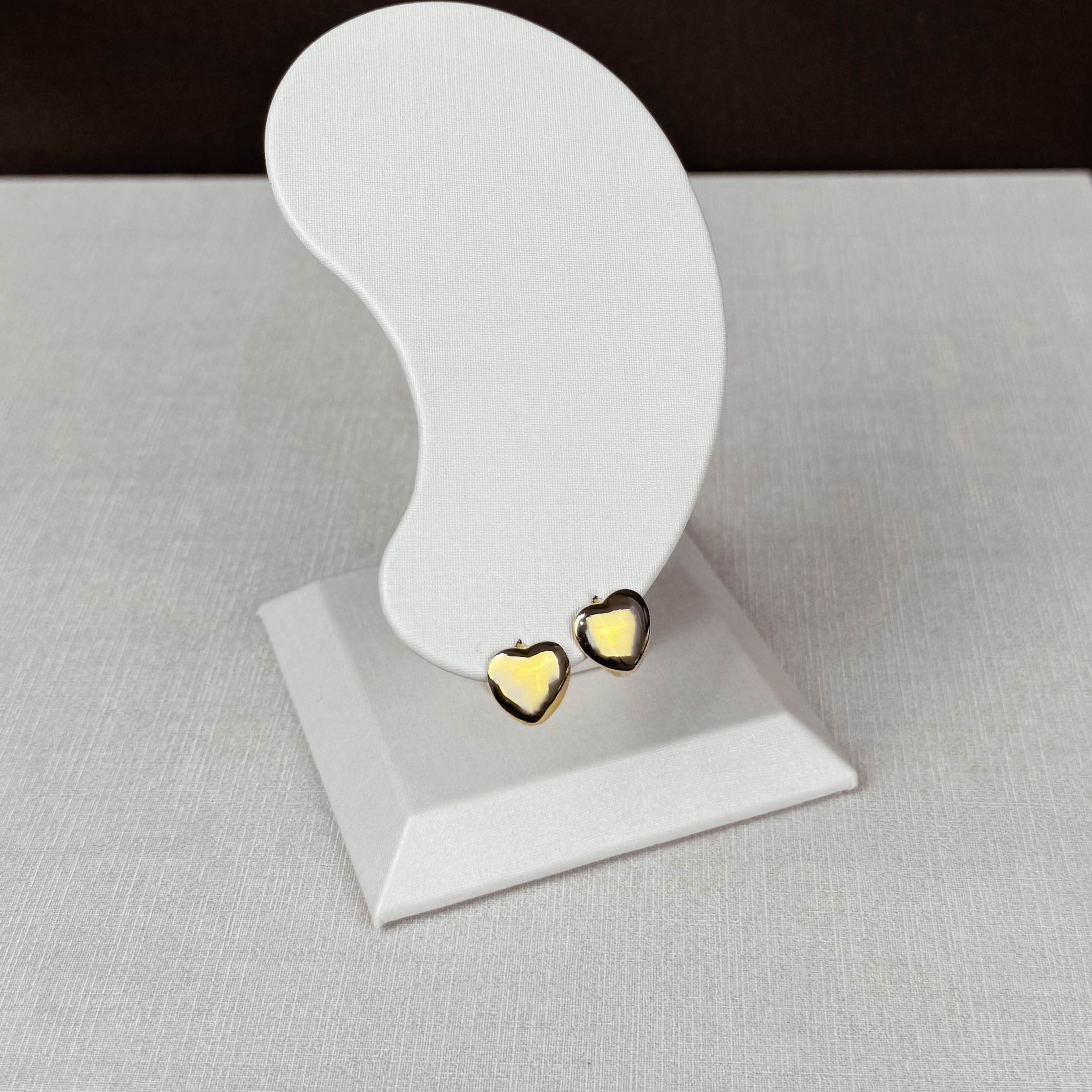 Argola click coração 11mm