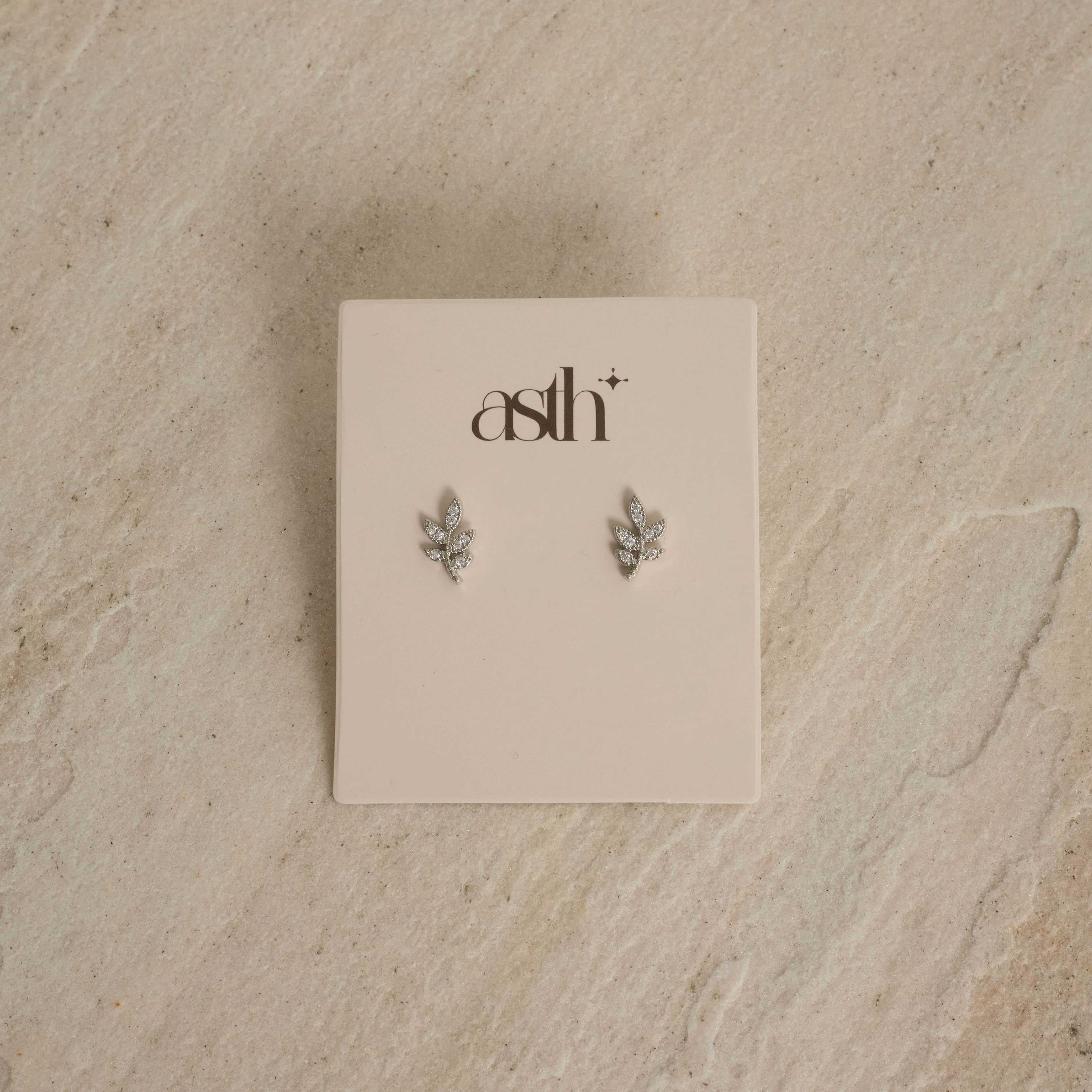 Brinco hera cravejada 10mm