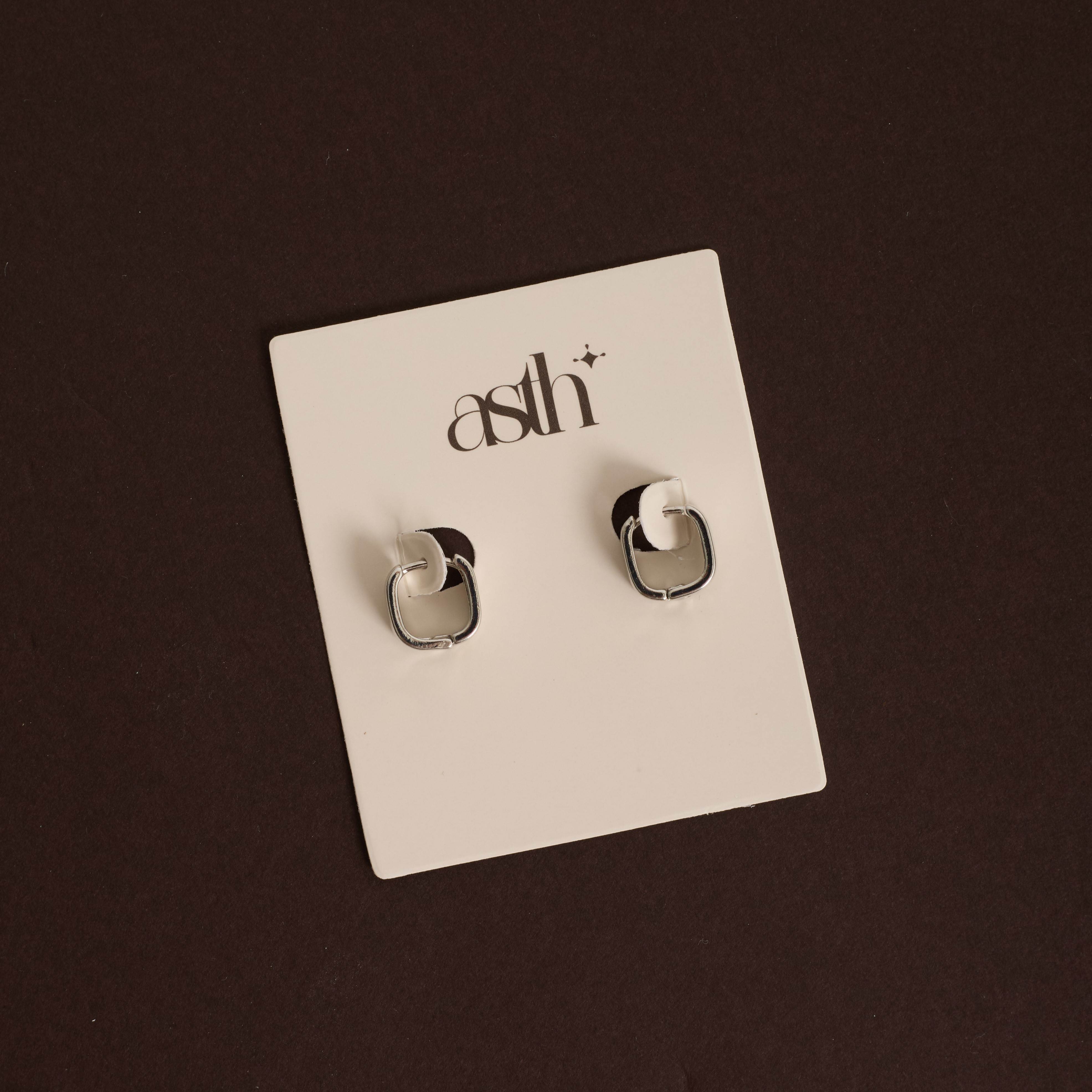 Argola click quadrada 10mm