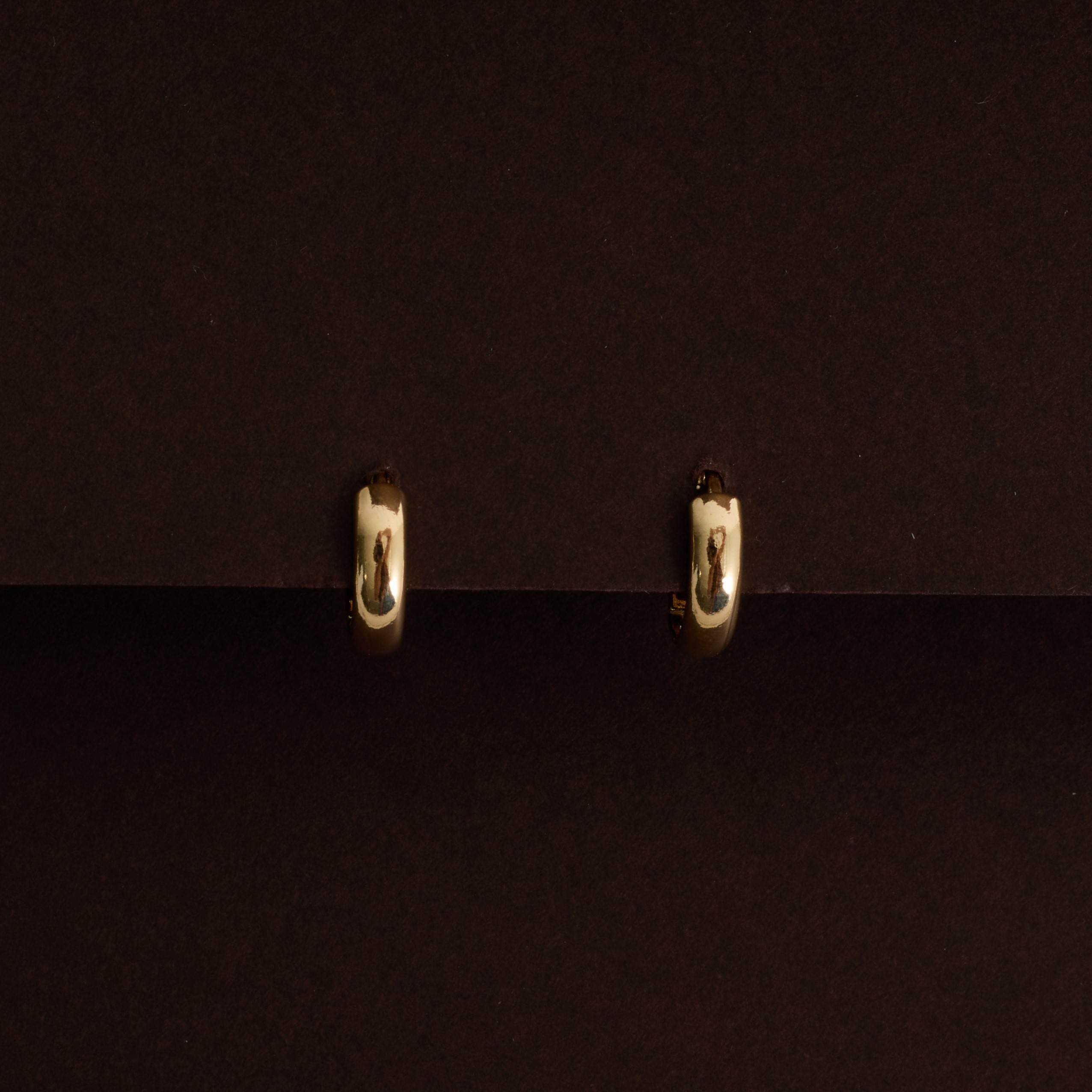 Argola click 14mm fio meia cana