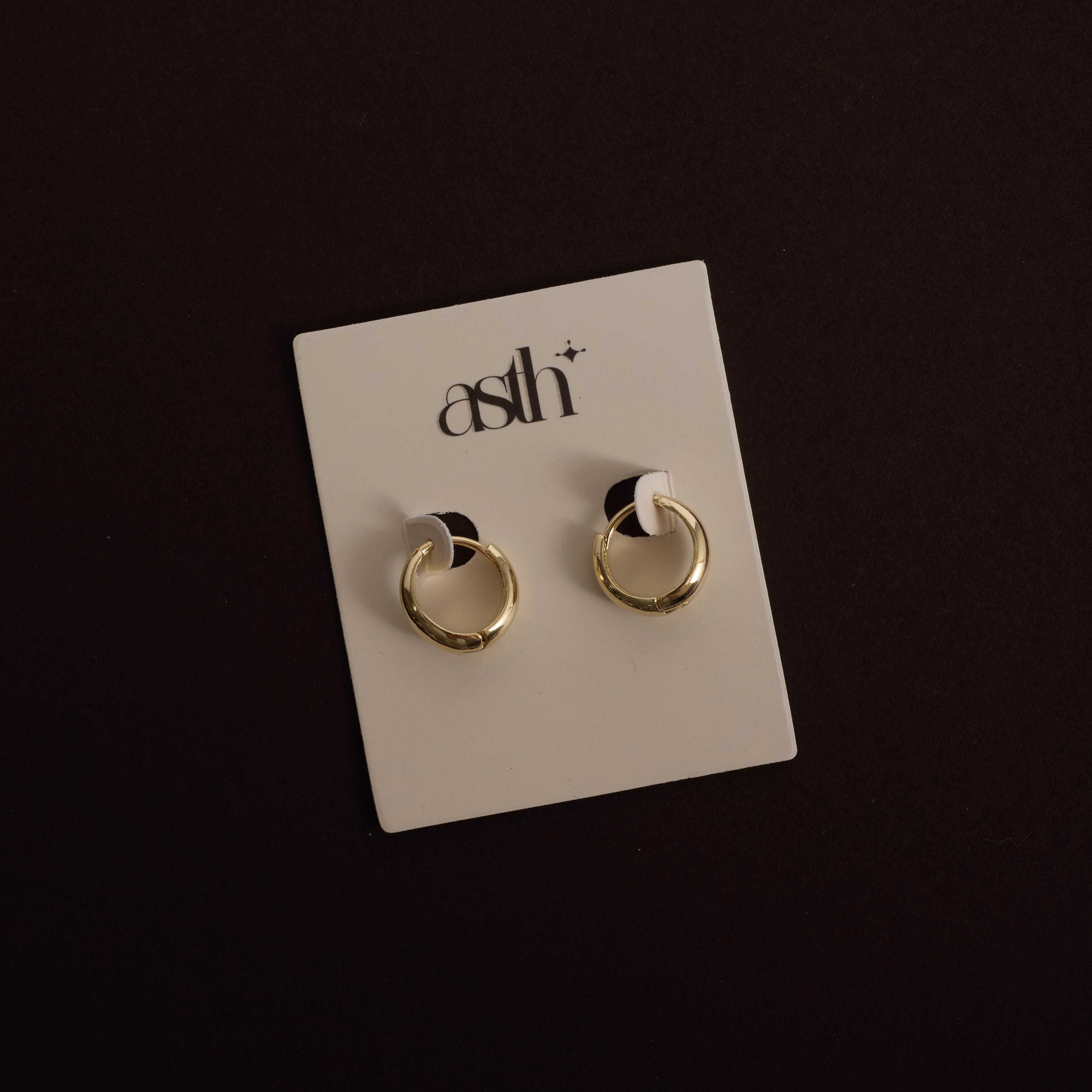 Argola click 12mm fio meia cana