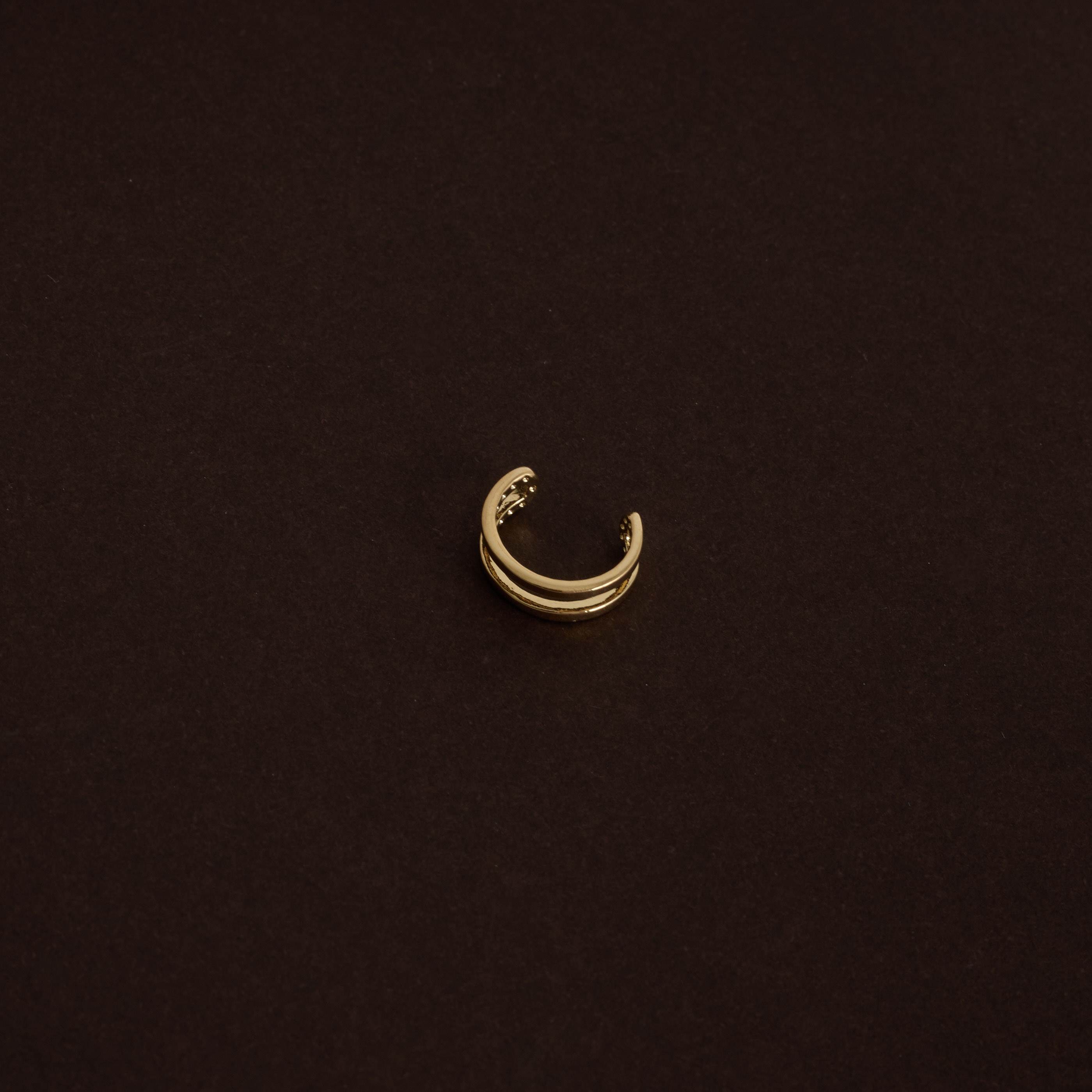 Piercing fake argola lisa 2 fios