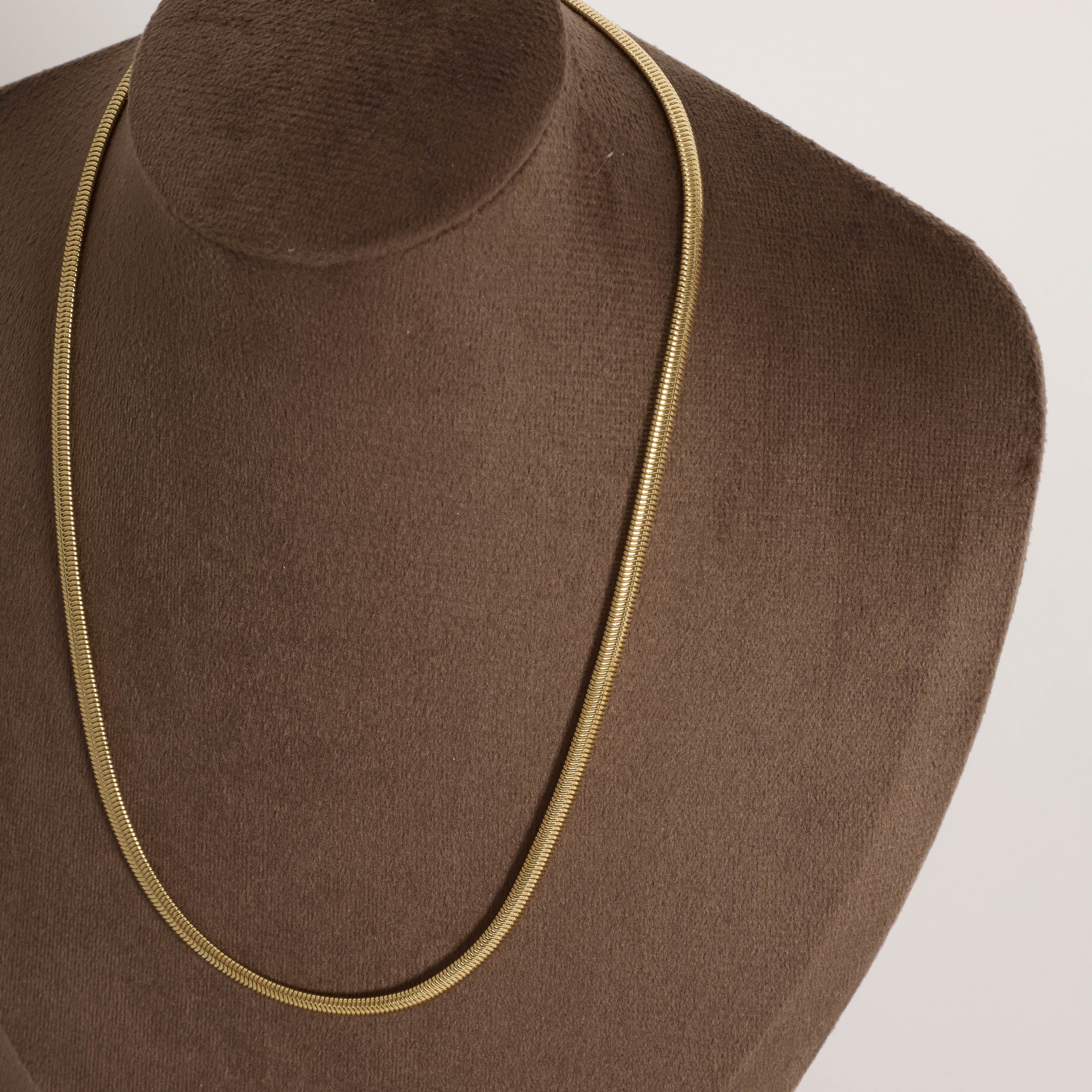 Corrente lacraia 4mm 40cm com alongadora