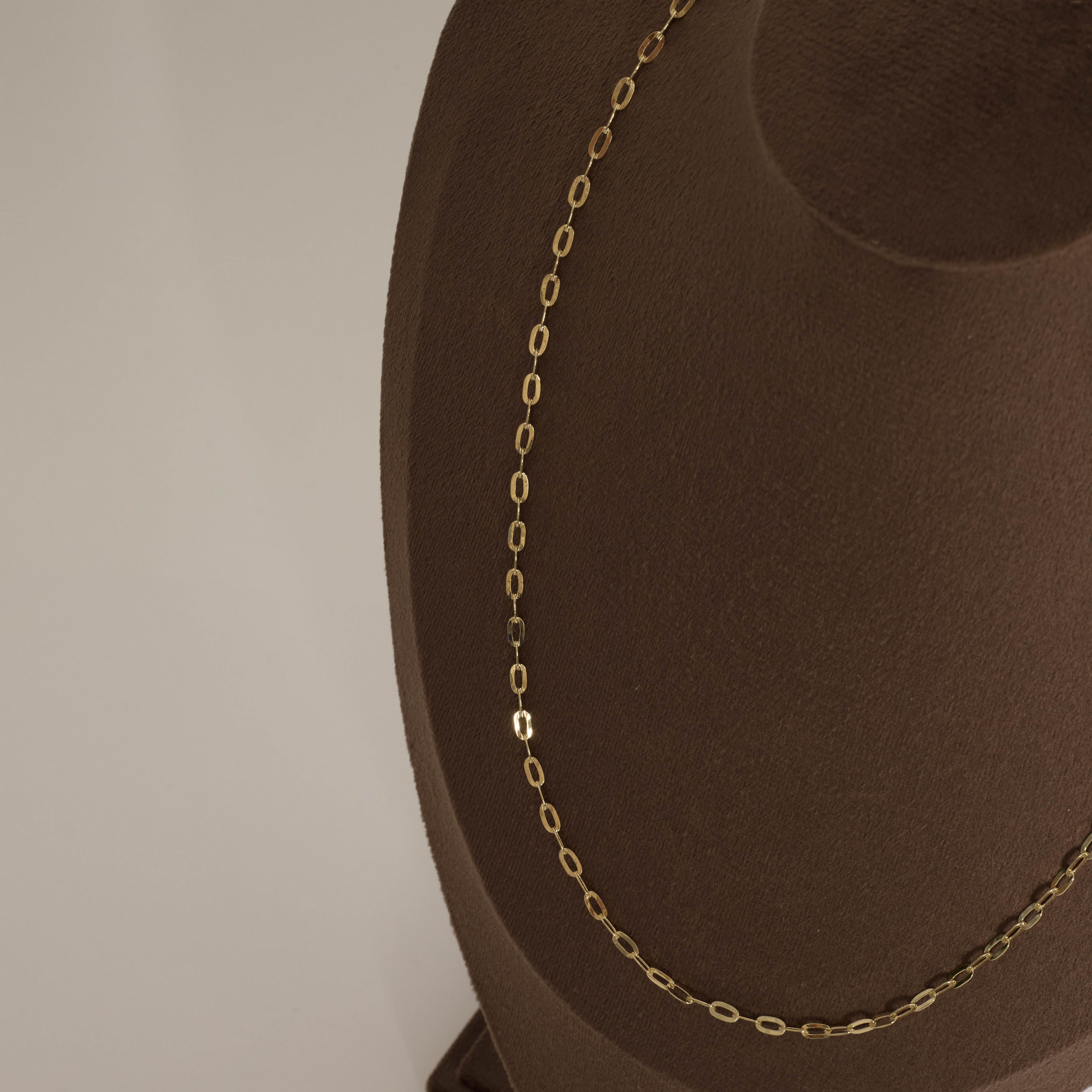 Corrente cadeado 2.6mm 50cm com alongadora