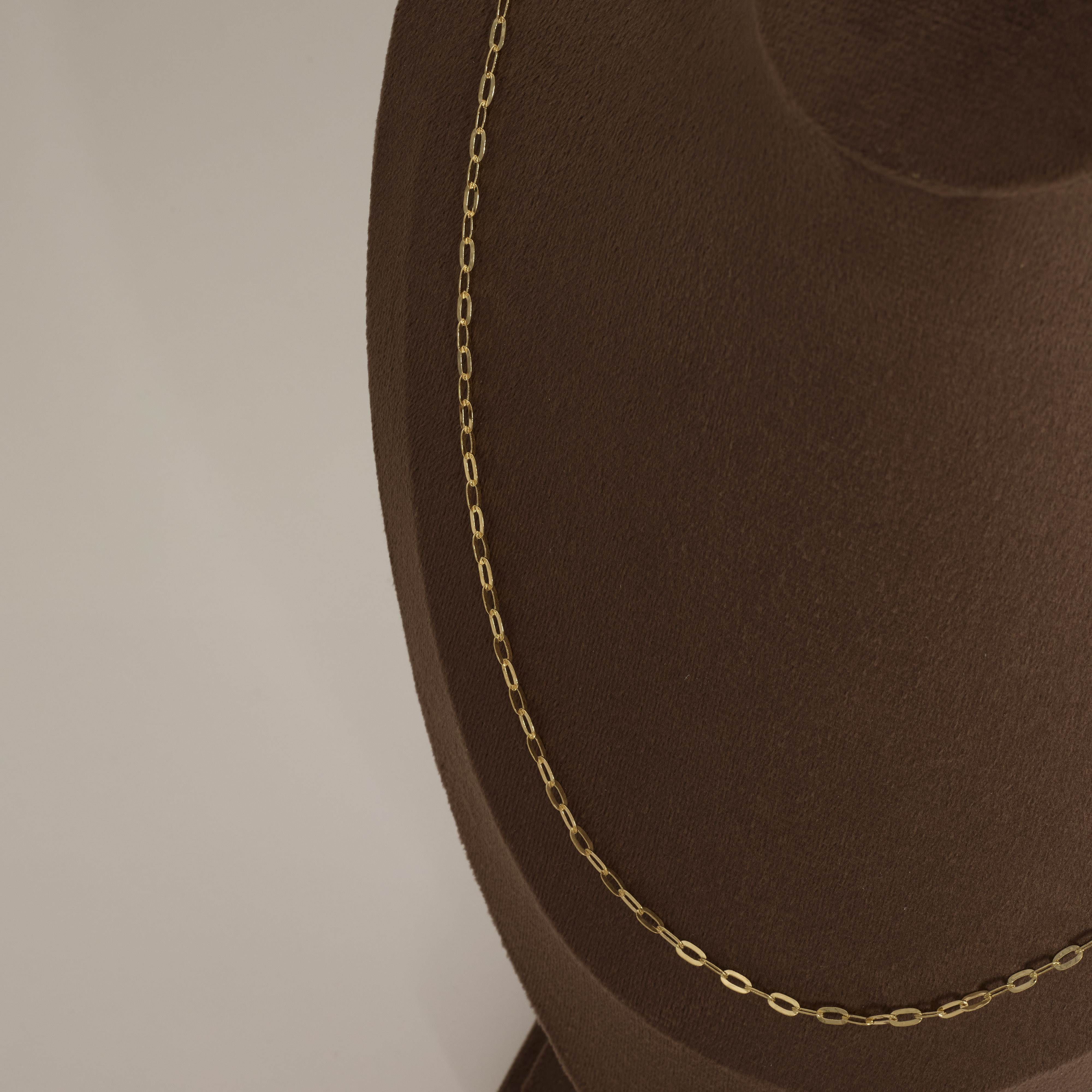 Corrente cadeado 2.6mm 60cm com alongadora