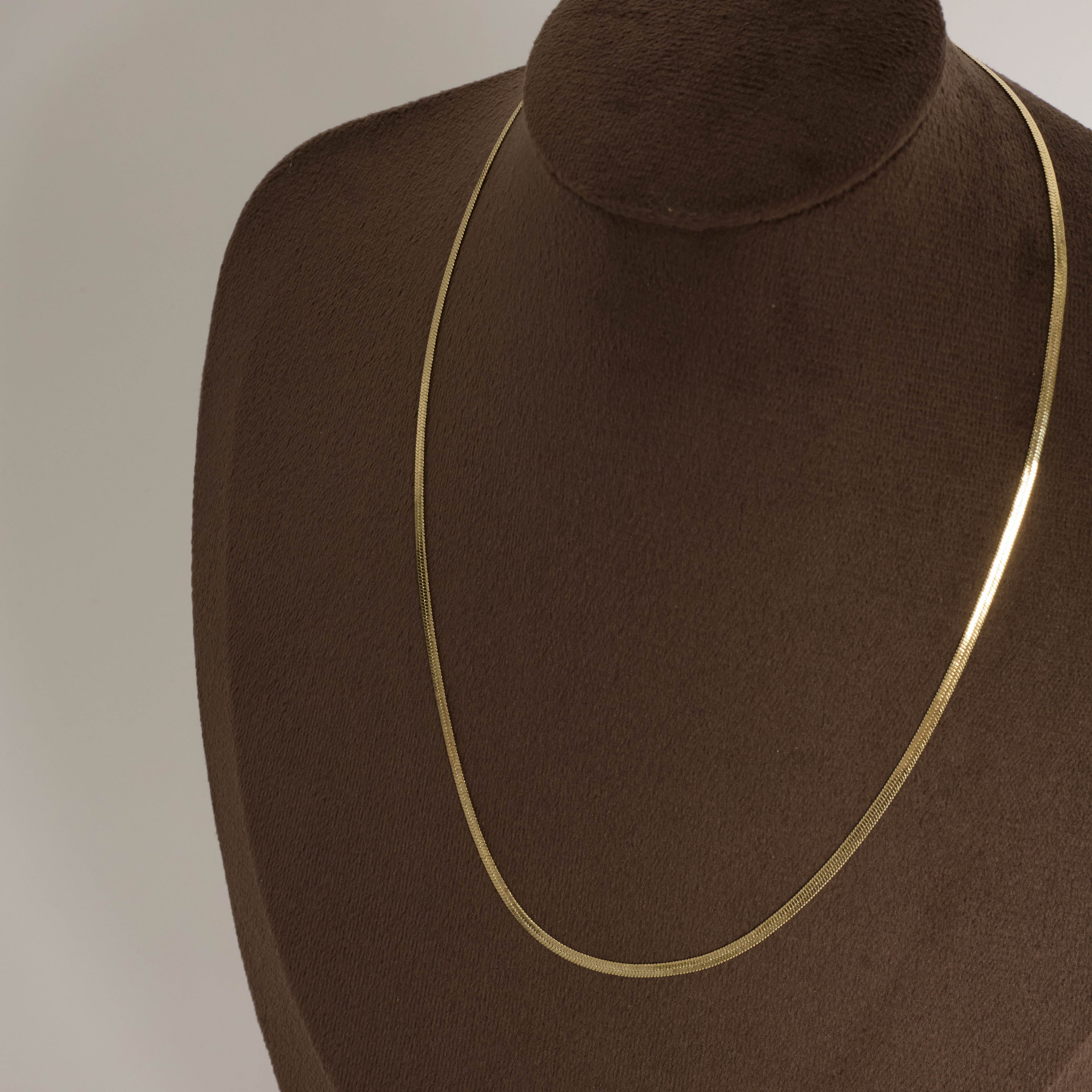 Corrente fita laminada 2mm 40cm com alongadora