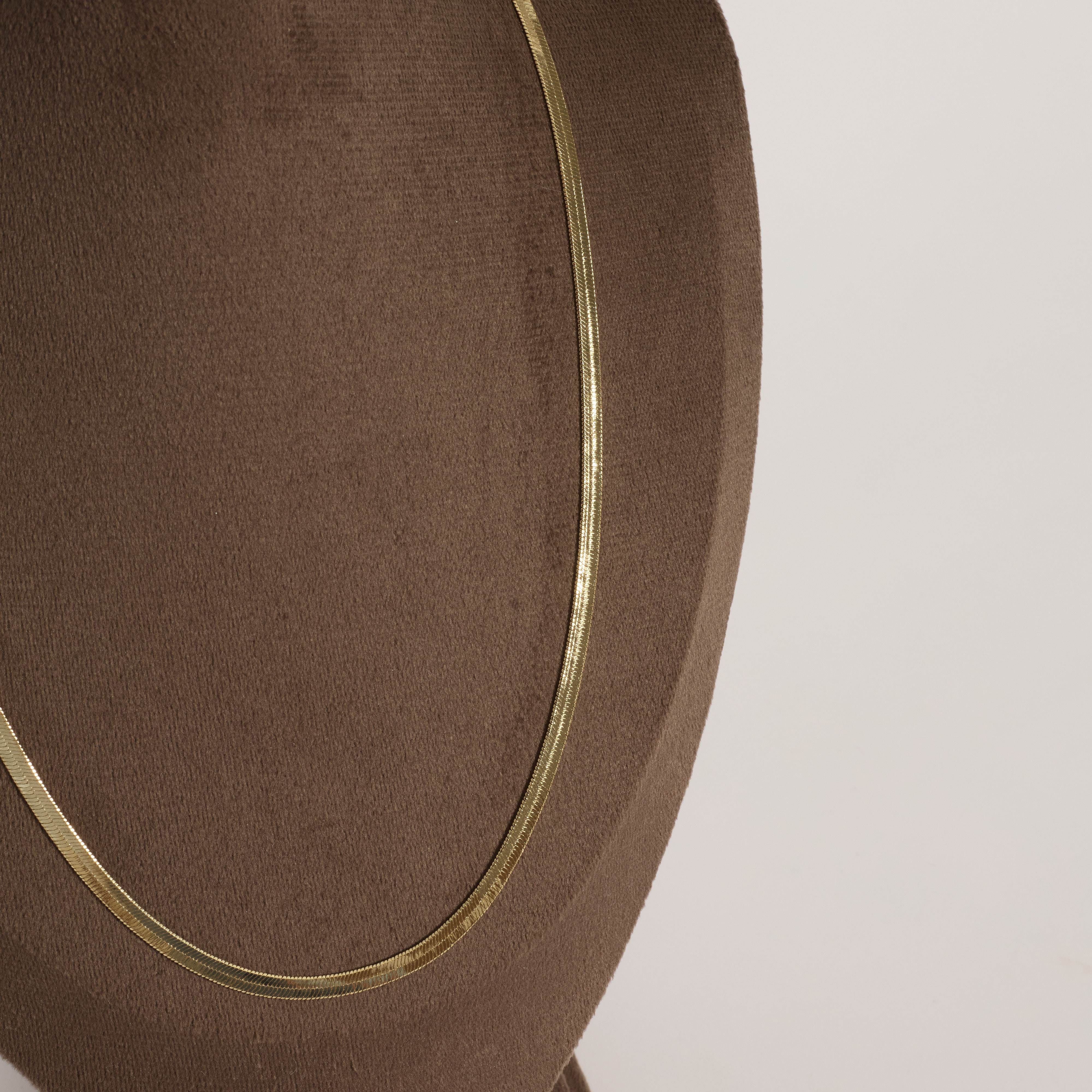 Corrente fita laminada 3.8mm 50cm com alongadora