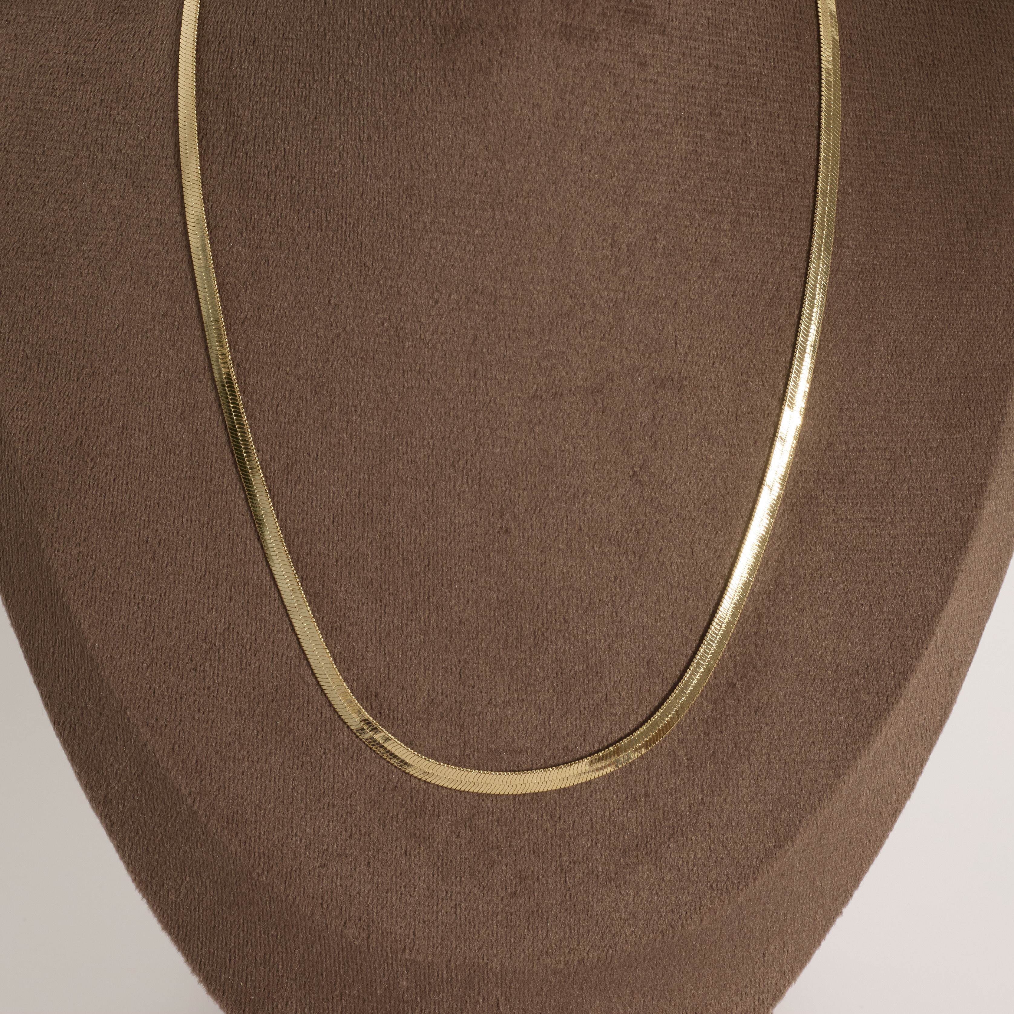 Corrente fita laminada 3.8mm 45cm com alongadora