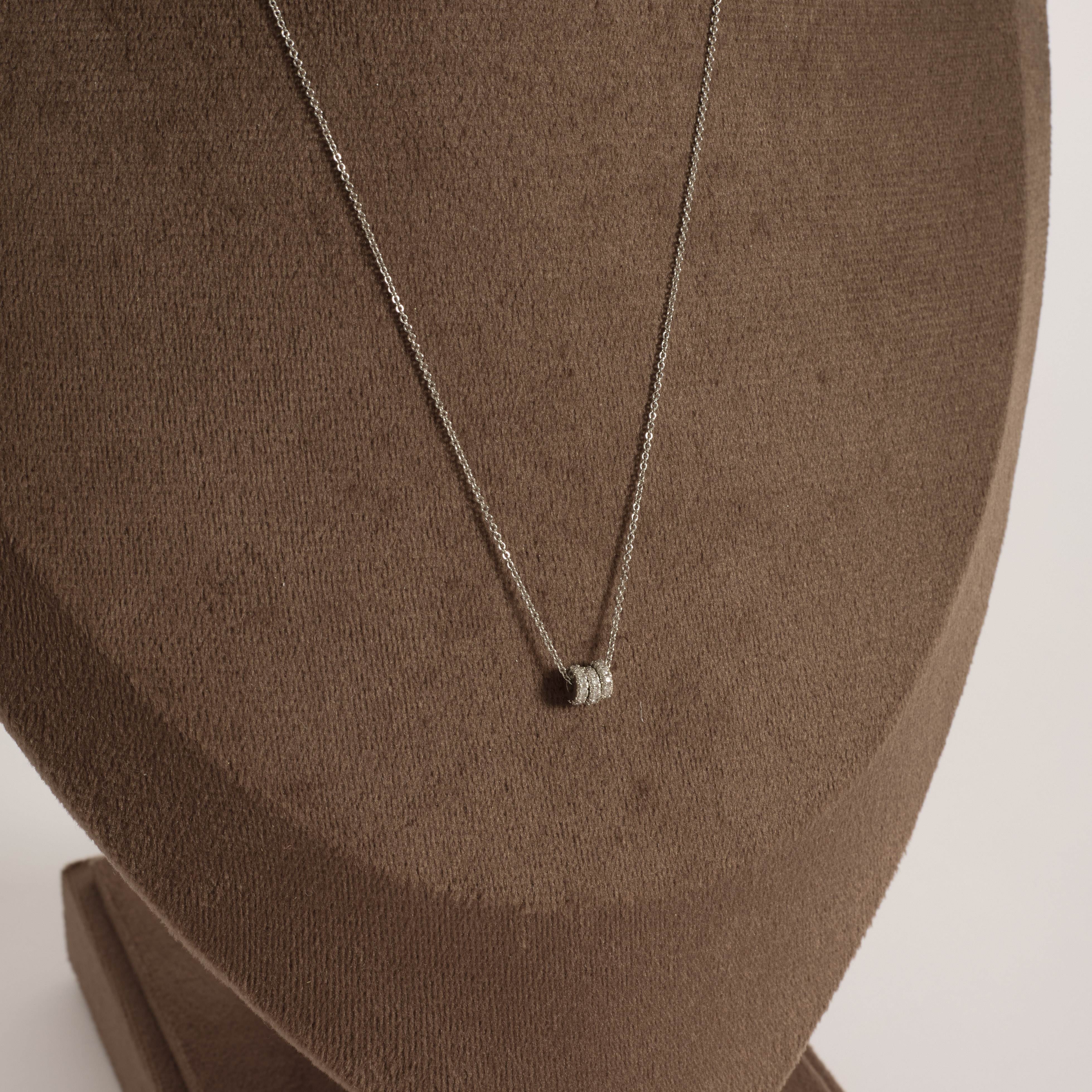 Colar elos cravejados 5mm corrente cadeado 45cm com alongadora