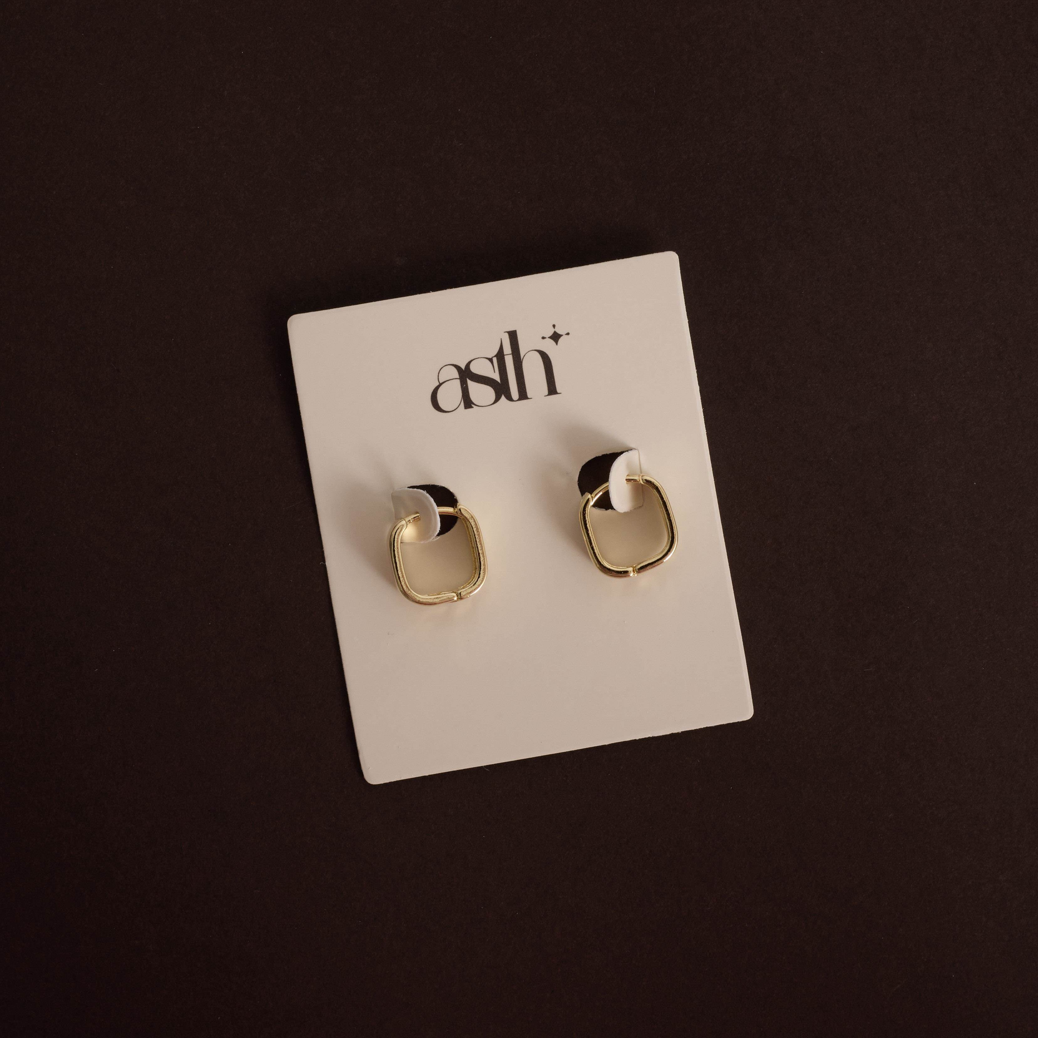 Argola click quadrada 12mm