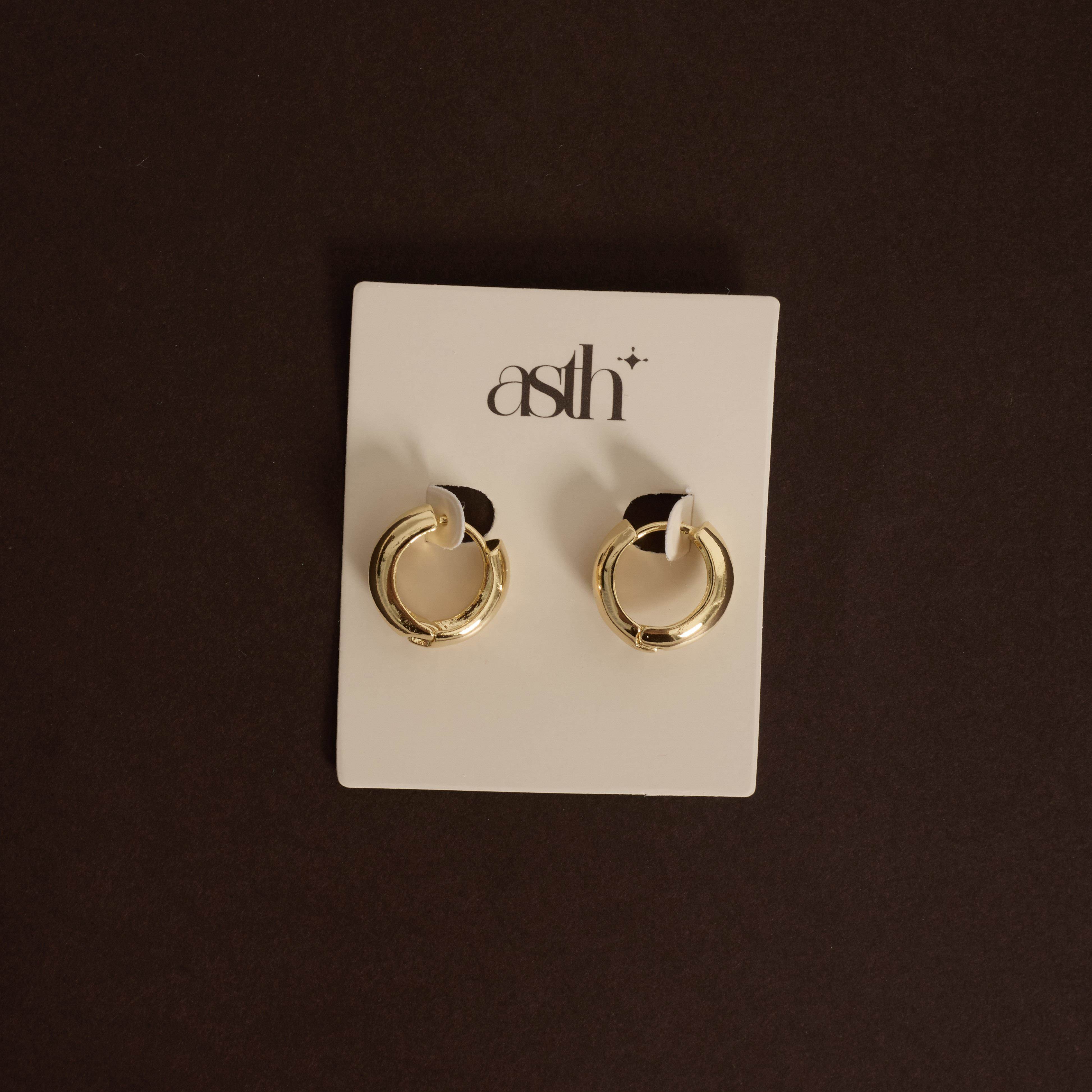 Argola click 15mm fio meia cana